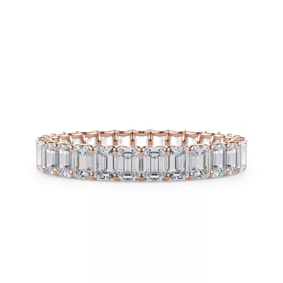 U-Prong Emerald-Cut Diamond Eternity Band (2.00ct. tw.)
