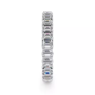U-Prong Emerald-Cut Diamond Eternity Band (2.00ct. tw.)