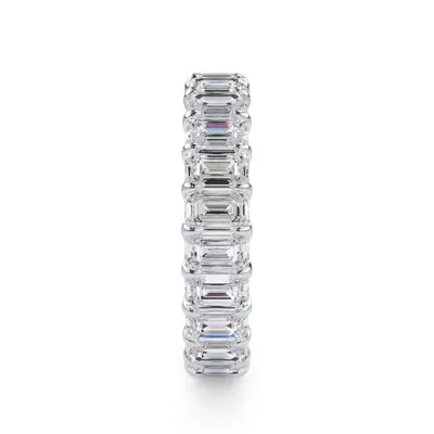 U-Prong Emerald-Cut Lab Diamond Eternity Band (3.00ct. tw.)