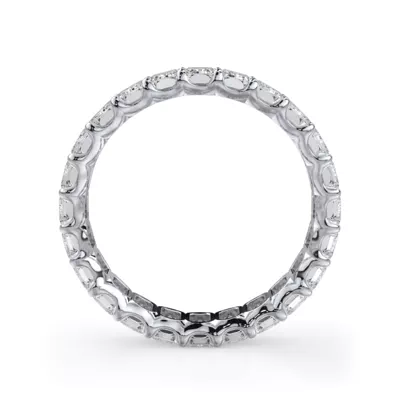 U-Prong Emerald-Cut Diamond Eternity Band (3.00ct. tw.)