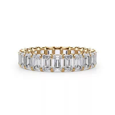 U-Prong Emerald-Cut Diamond Eternity Band (3.00ct. tw.)