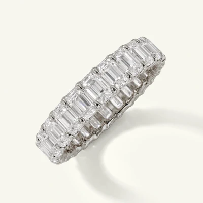 U-Prong Emerald-Cut Diamond Eternity Band (3.00ct. tw.)