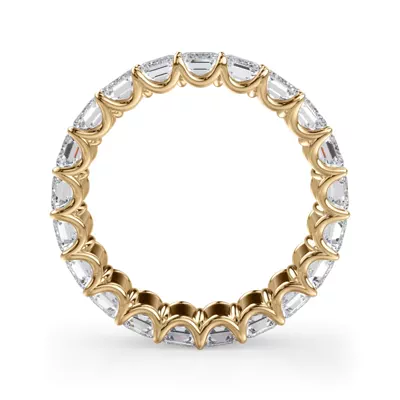 U-Prong Emerald-Cut Lab Diamond Eternity Band (4.00ct. tw.)