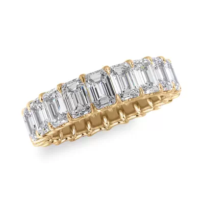 U-Prong Emerald-Cut Diamond Eternity Band (4.00ct. tw.)