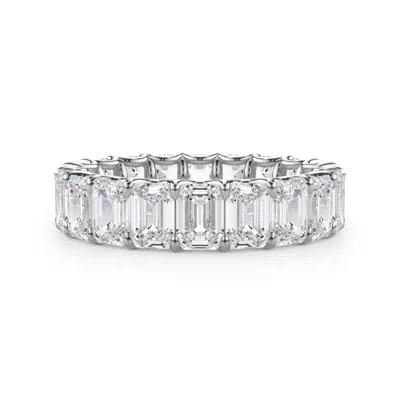 U-Prong Emerald-Cut Diamond Eternity Band (5.00ct. tw.)