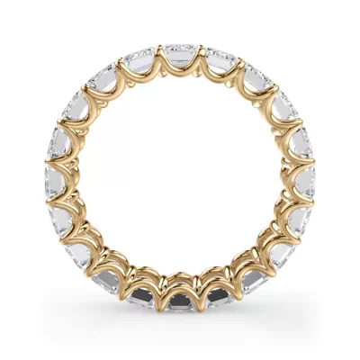 U-Prong Emerald-Cut Diamond Eternity Band (5.00ct. tw.)