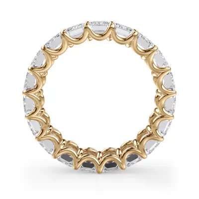 U-Prong Emerald-Cut Lab Diamond Eternity Band (6.00ct. tw.)