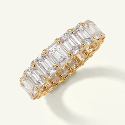 U-Prong Emerald-Cut Diamond Eternity Band (6.00ct. tw.)