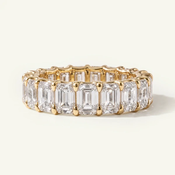 U-Prong Emerald-Cut Diamond Eternity Band (6.00ct. tw.)