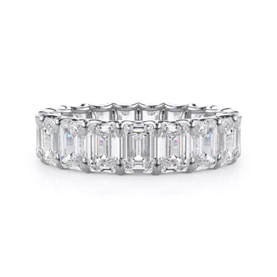U-Prong Emerald-Cut Diamond Eternity Band (6.00ct. tw.)