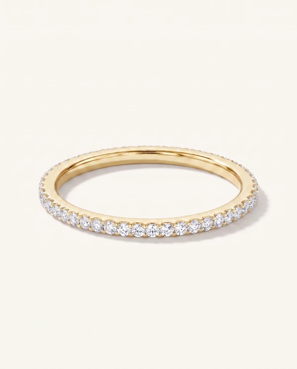 Women’s Wedding Ring Shared Prong Lab Eternity Band (.25ct. tw.)