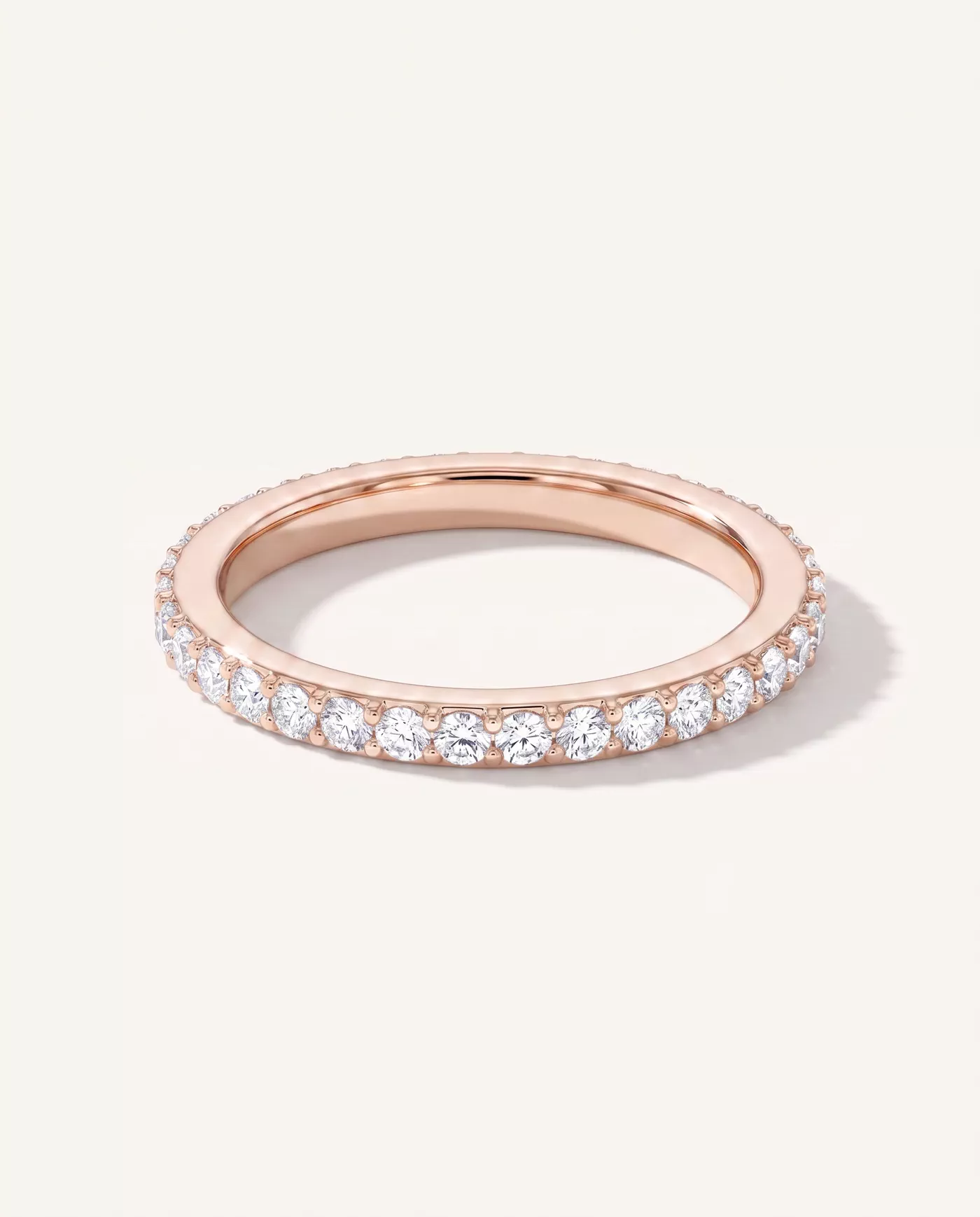 Shared Prong Lab Eternity Band (.75ct. tw.)