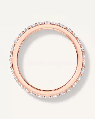 Shared Prong Lab Eternity Band (1.00ct. tw.)