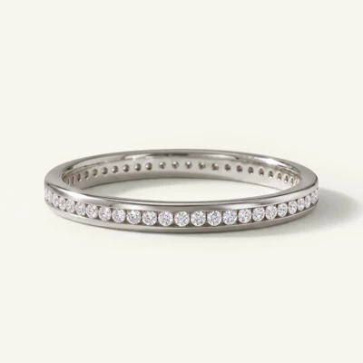 Channel-Set Lab Eternity Band (.33ct. tw.)