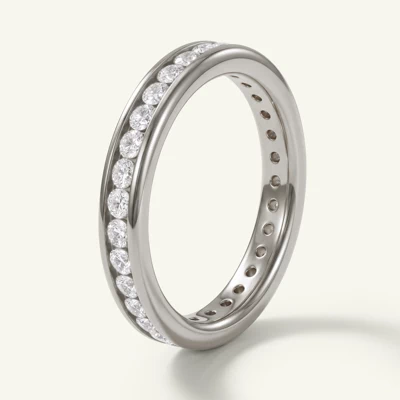 Channel-Set Lab Eternity Band (1.00ct. tw.)