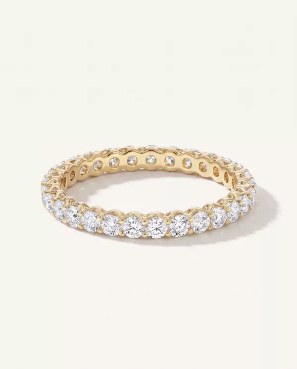 Women’s Wedding Ring Unity Prong Lab Eternity Band (1.00ct. tw.)