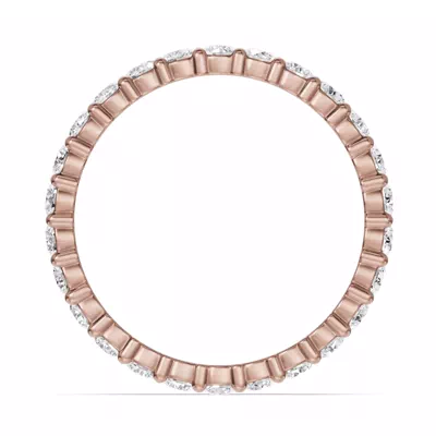 Sculpted Lab Diamond Eternity Ring (1.00ct. tw.)