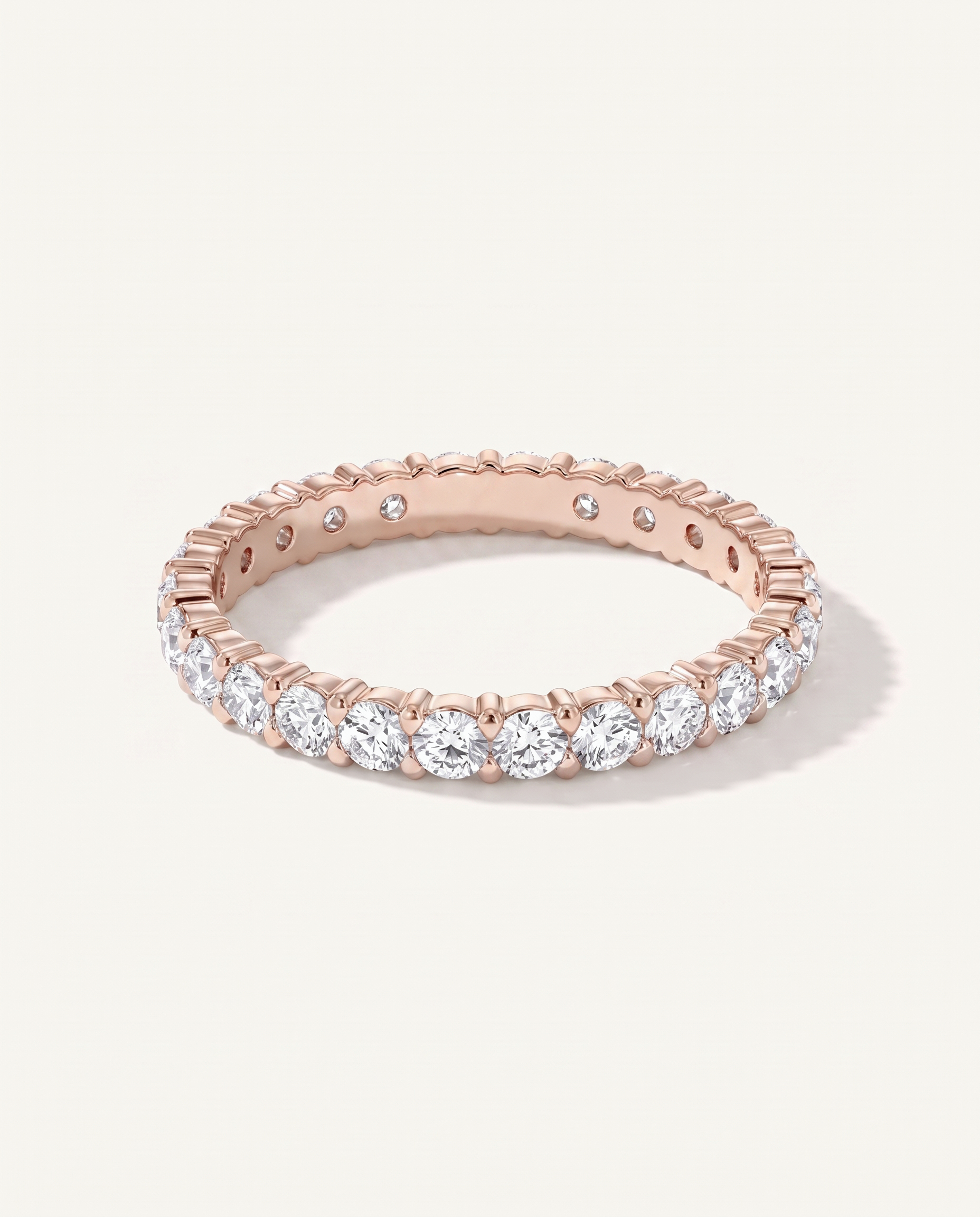 Sculpted Lab Diamond Eternity Ring (1.00ct. tw.)