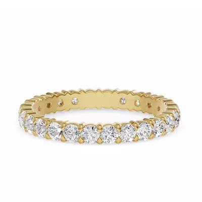 Sculpted Lab Diamond Eternity Ring (1.00ct. tw.)