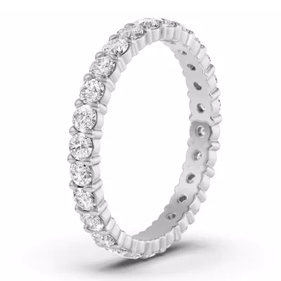 Sculpted Diamond Eternity Ring (1.00ct. tw.)