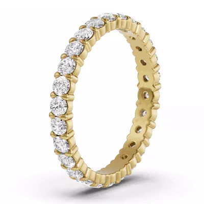 Sculpted Diamond Eternity Ring (1.00ct. tw.)