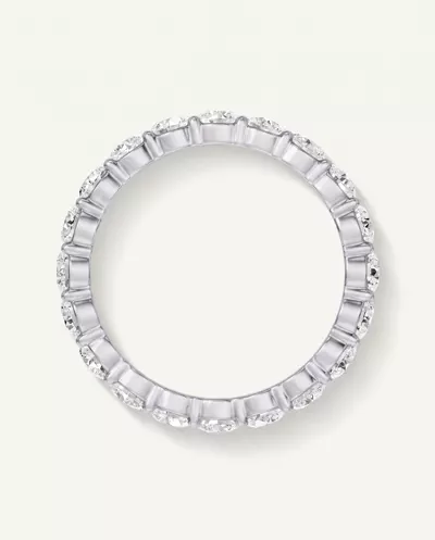Sculpted Lab Diamond Eternity Ring (2.00ct. tw.)