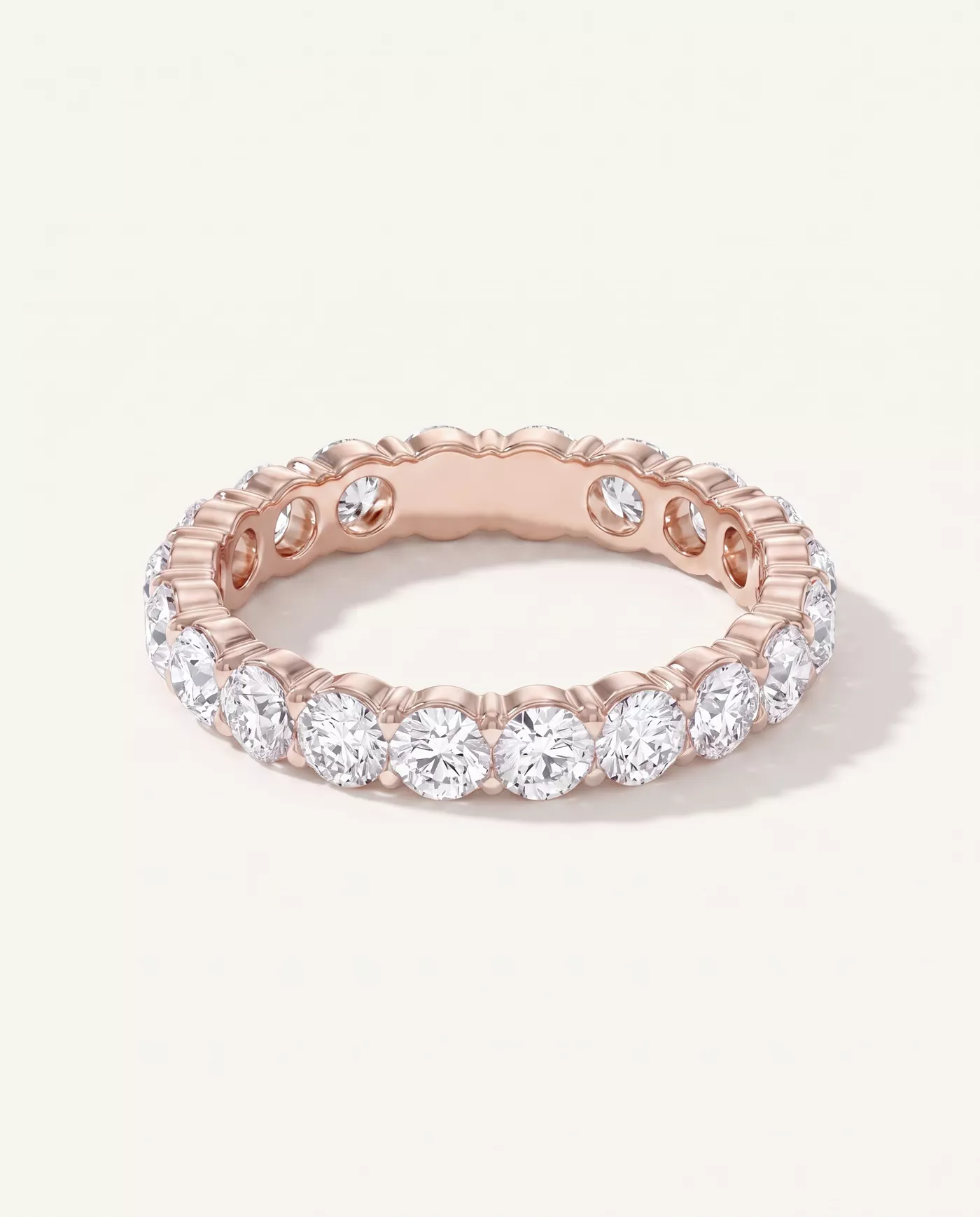 Sculpted Lab Diamond Eternity Ring (2.00ct. tw.)