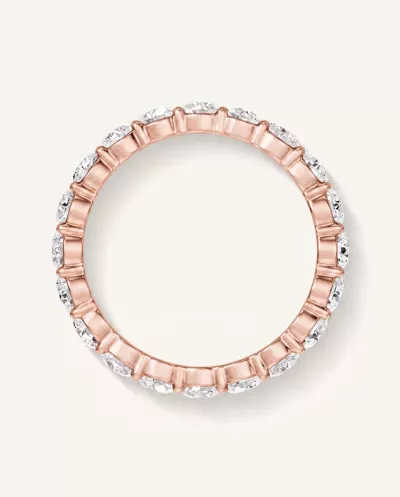 Sculpted Lab Diamond Eternity Ring (2.00ct. tw.)