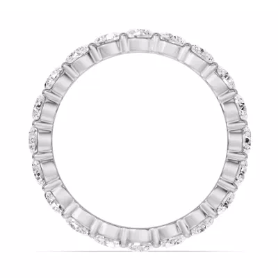 Sculpted Lab Diamond Eternity Ring (2.00ct. tw.)