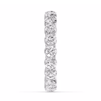 Sculpted Lab Diamond Eternity Ring (2.00ct. tw.)