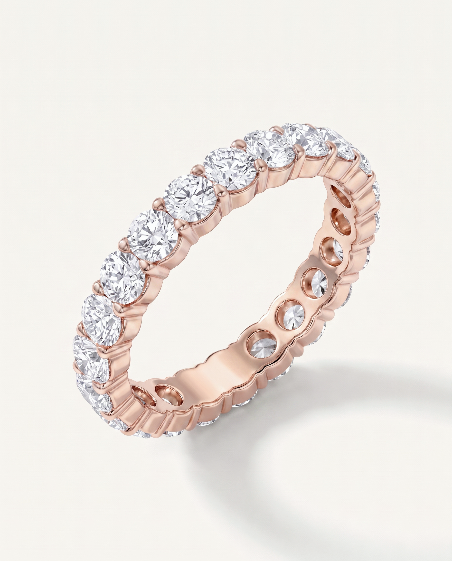 Sculpted Diamond Eternity Ring (2.00ct. tw.)