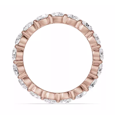 Sculpted Lab Diamond Eternity Ring (3.00ct. tw.)