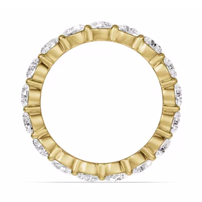 Sculpted Lab Diamond Eternity Ring (3.00ct. tw.)