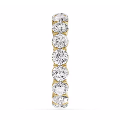 Sculpted Lab Diamond Eternity Ring (3.00ct. tw.)