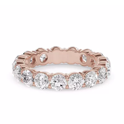 Sculpted Diamond Eternity Ring (3.00ct. tw.)