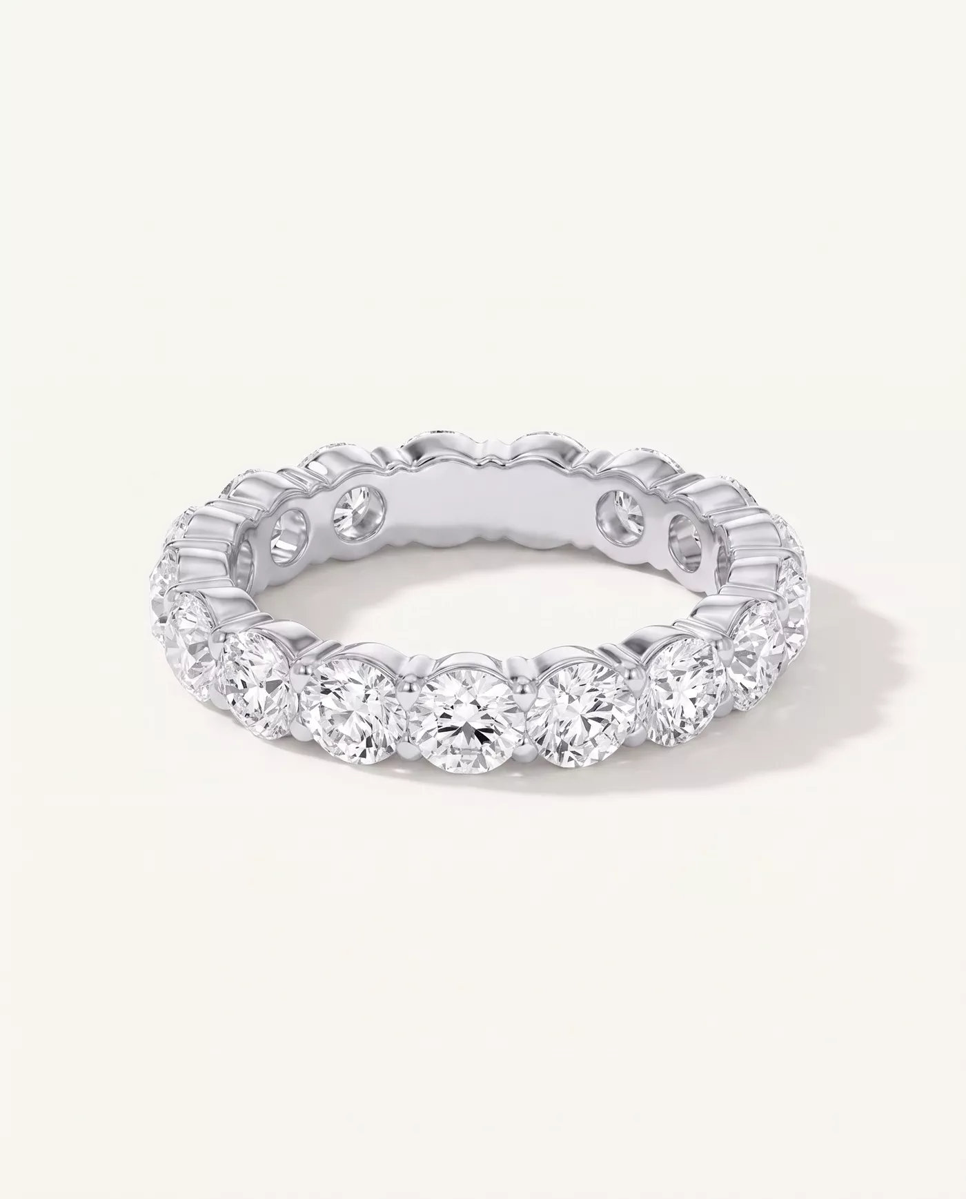Sculpted Diamond Eternity Ring (3.00ct. tw.)