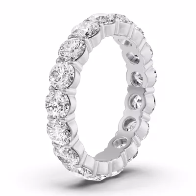 Sculpted Diamond Eternity Ring (3.00ct. tw.)