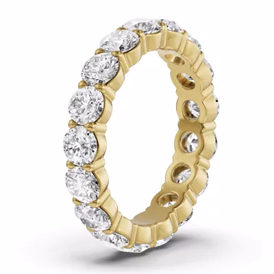 Sculpted Diamond Eternity Ring (3.00ct. tw.)