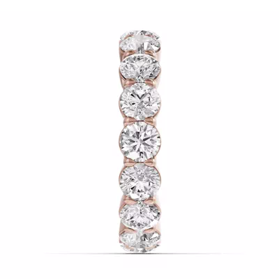 Sculpted Lab Diamond Eternity Ring (4.00ct. tw.)