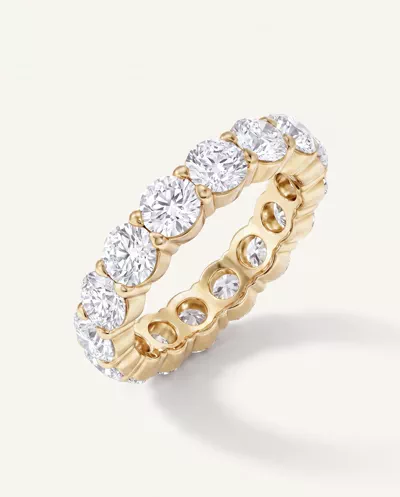 Sculpted Lab Diamond Eternity Ring (4.00ct. tw.)