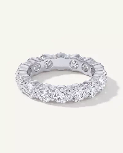Sculpted Lab Diamond Eternity Ring (4.00ct. tw.)
