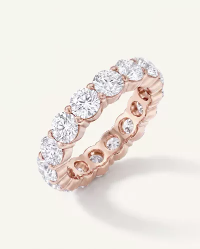Sculpted Diamond Eternity Ring (4.00ct. tw.)