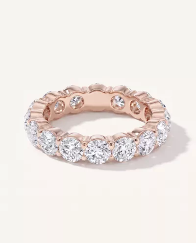 Sculpted Diamond Eternity Ring (4.00ct. tw.)