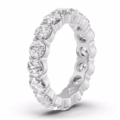 Sculpted Diamond Eternity Ring (4.00ct. tw.)