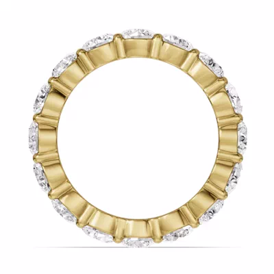 Sculpted Diamond Eternity Ring (4.00ct. tw.)