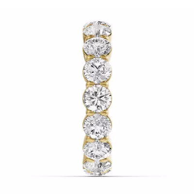 Sculpted Diamond Eternity Ring (4.00ct. tw.)
