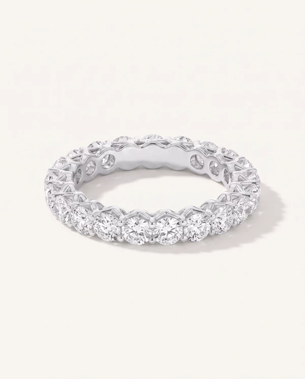 Women’s Wedding Ring Unity Prong Lab Eternity Band (2.00ct. tw.)