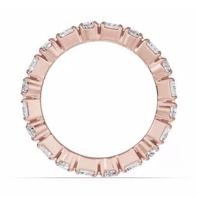 Oval and Emerald-Cut Lab Diamond Eternity Band (4.5ct tw)