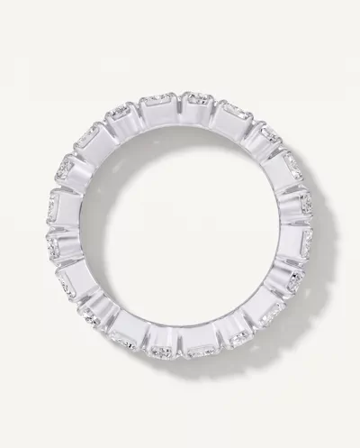 Oval and Emerald-Cut Lab Diamond Eternity Band (4.5ct tw)