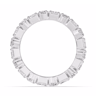 Oval and Emerald-Cut Lab Diamond Eternity Band (4.5ct tw)